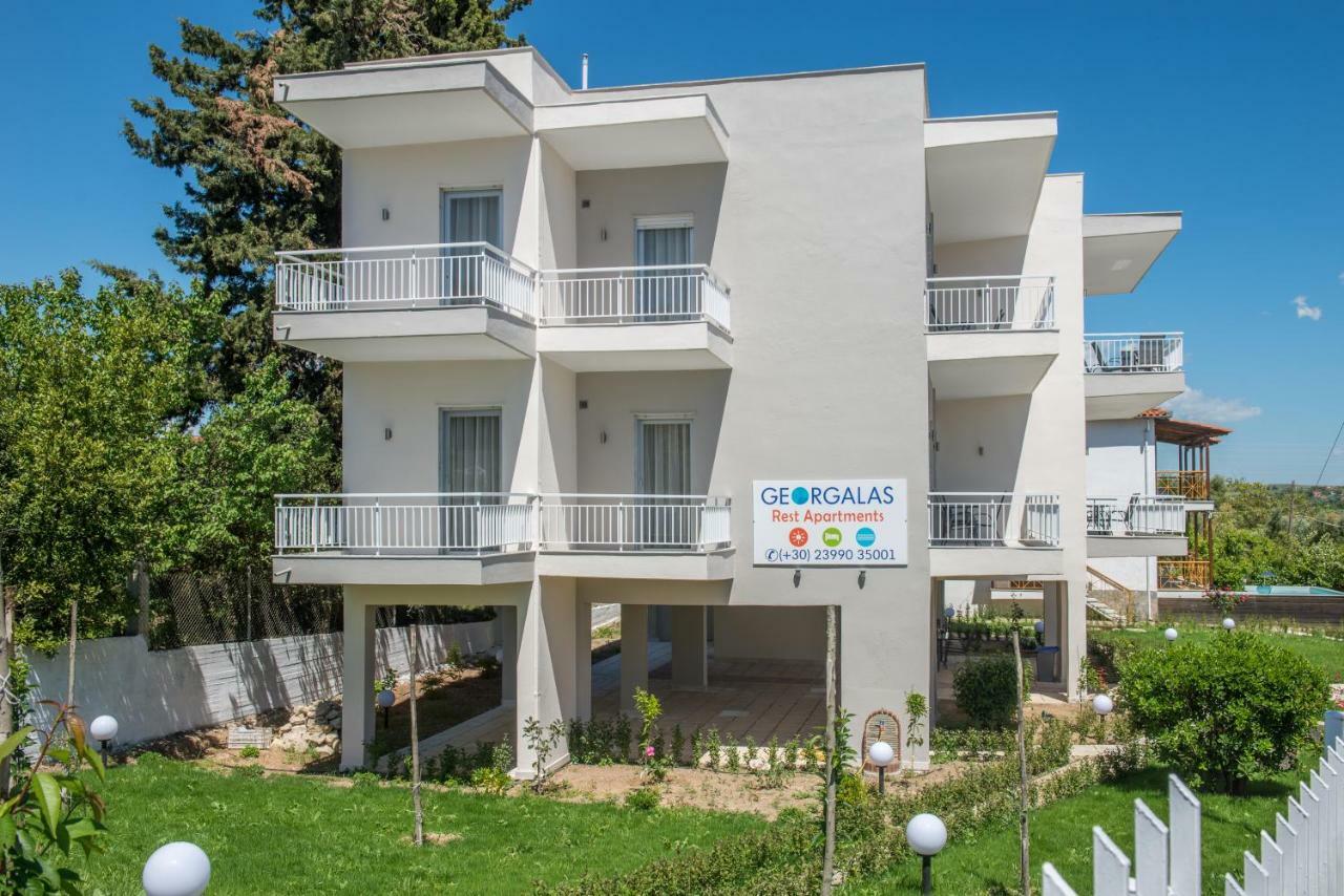 Georgalas Rest Apartments Nea Kallikrateia Екстер'єр фото